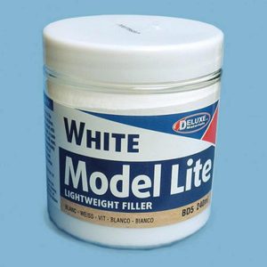 Deluxe Materials Model Lite Balsa Filler, White, 240cc