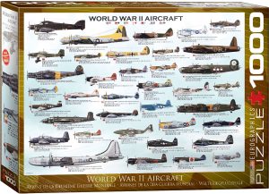 EuroGraphics WWII Aircraft Puzzle 1000pcs