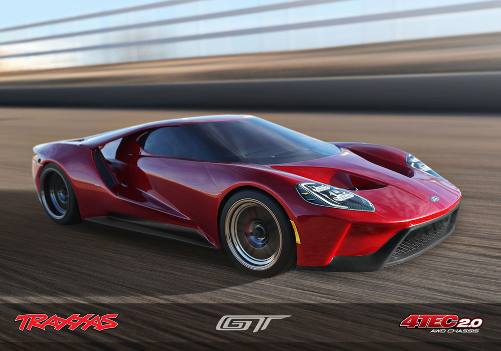 Traxxas Ford GT?: 1/10 Scale AWD Supercar