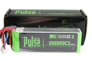 Pulse Batteries 2250mAh 3S 11.1V 65C LiPo