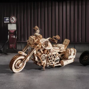 Robotime Rokr Cruiser Motorcycle 3D Wood Puzzle