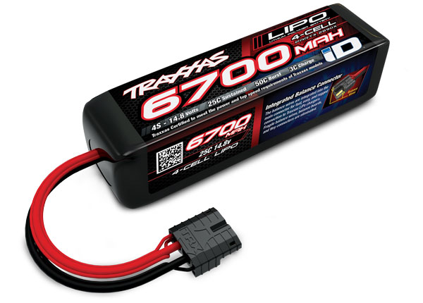 Traxxas 6700mAh 14.4 Volt 4-Cell LiPo Battery
